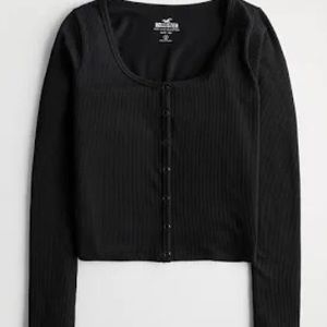 Black hollister top